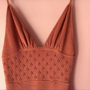For Love And Lemons Dresses - For Love & Lemons Peach Knit Babydoll Dress For Love And Lemons Dresses - For Love & Lemons Peach Knit Babydoll Dress